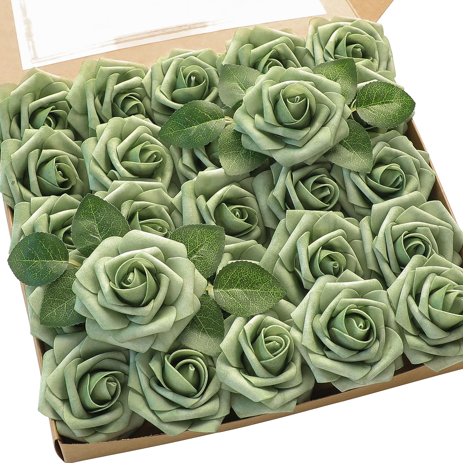 Florist Supply Bulk - Artificial Flowers 25pcs Real Looking Elf