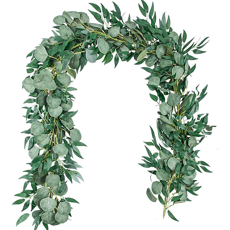 Eucalyptus Preserved - 200cm Fake Eucalyptus Rattan Artificial Plants