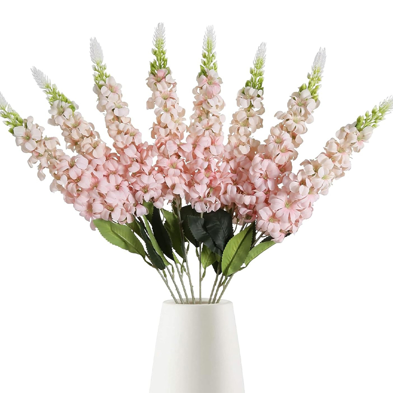 Florist Supply Bulk - 1/2Pcs 74cm Artificial Flower Delphinium Silk
