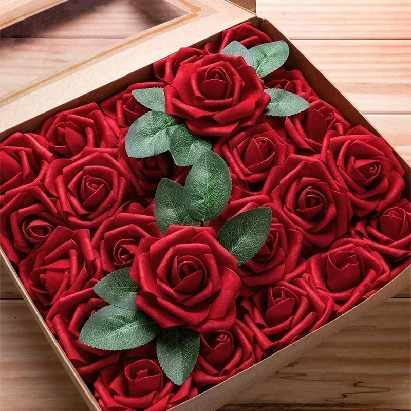 50/5PCS Artificial Foam Rose F - Florist Supply Bulk review and price