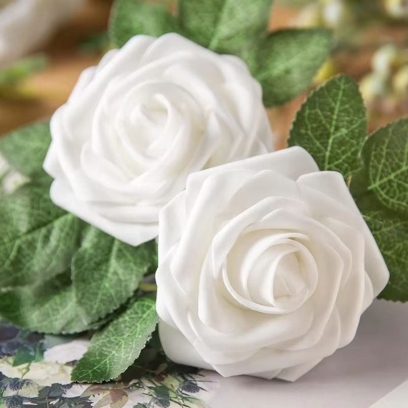50/5PCS Artificial Foam Rose F - Florist Supply Bulk review and price