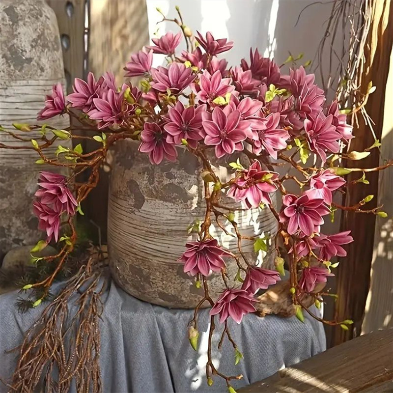 Realistic Artificial Magnolia  - Florist Supply Bulk review and price
