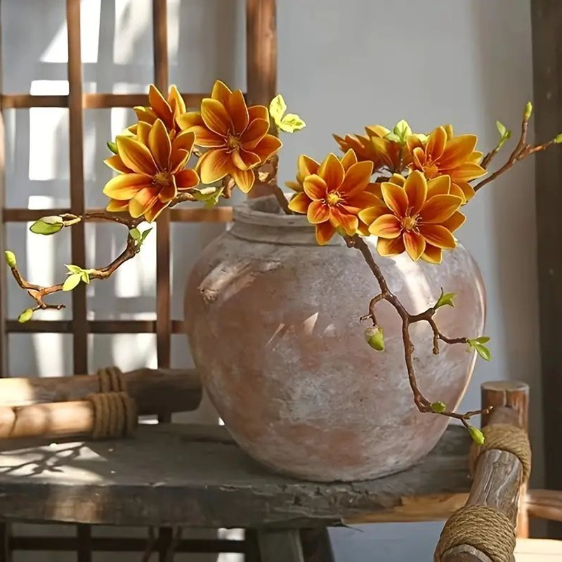 Realistic Artificial Magnolia  - Florist Supply Bulk review and price