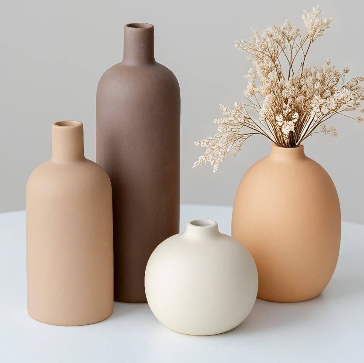 Nordic Morandi Matte Ceramic V - Eucalyptus Preserved review and price