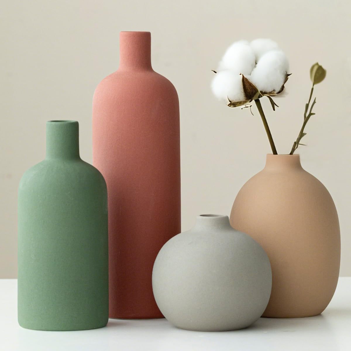 Nordic Morandi Matte Ceramic V - Eucalyptus Preserved review and price