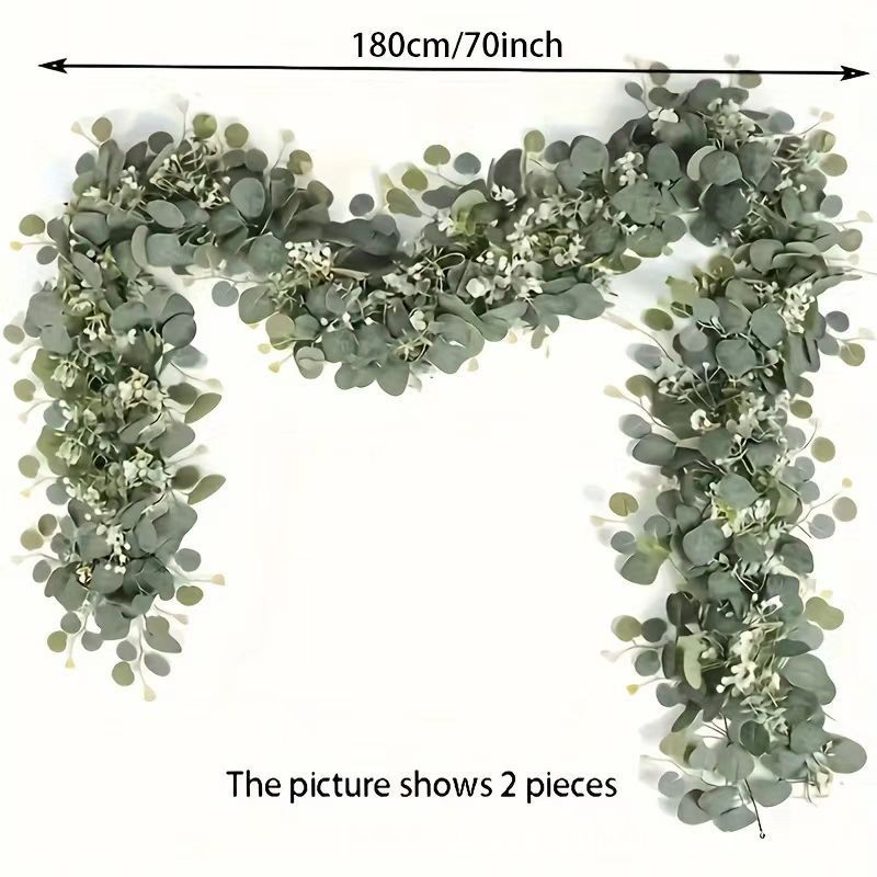 1pc Artificial Eucalyptus Leav - Eucalyptus Preserved review and price