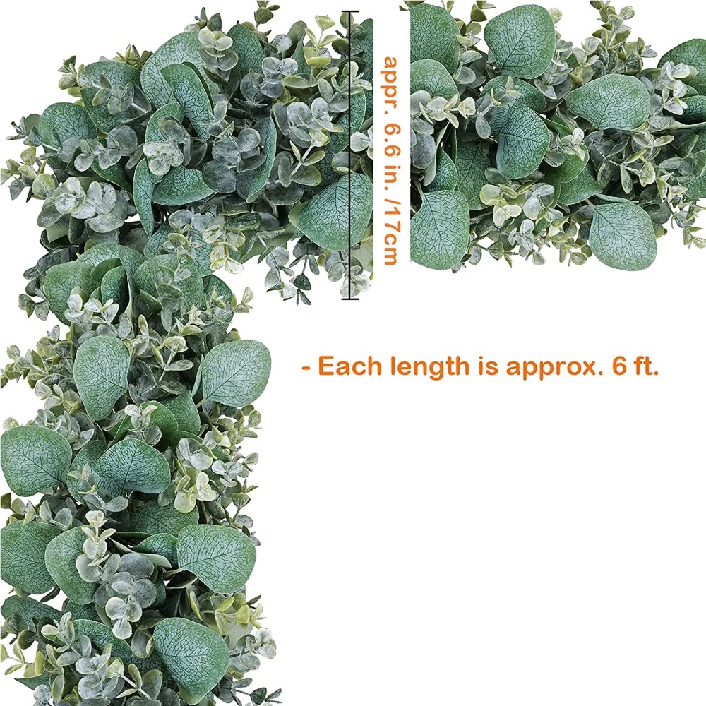 6' Long Faux Mixed Eucalyptus  - Eucalyptus Preserved review and price