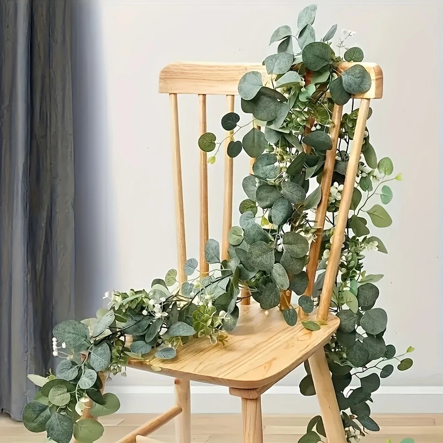 1Pc Artificial Eucalyptus Leav - Eucalyptus Preserved review and price