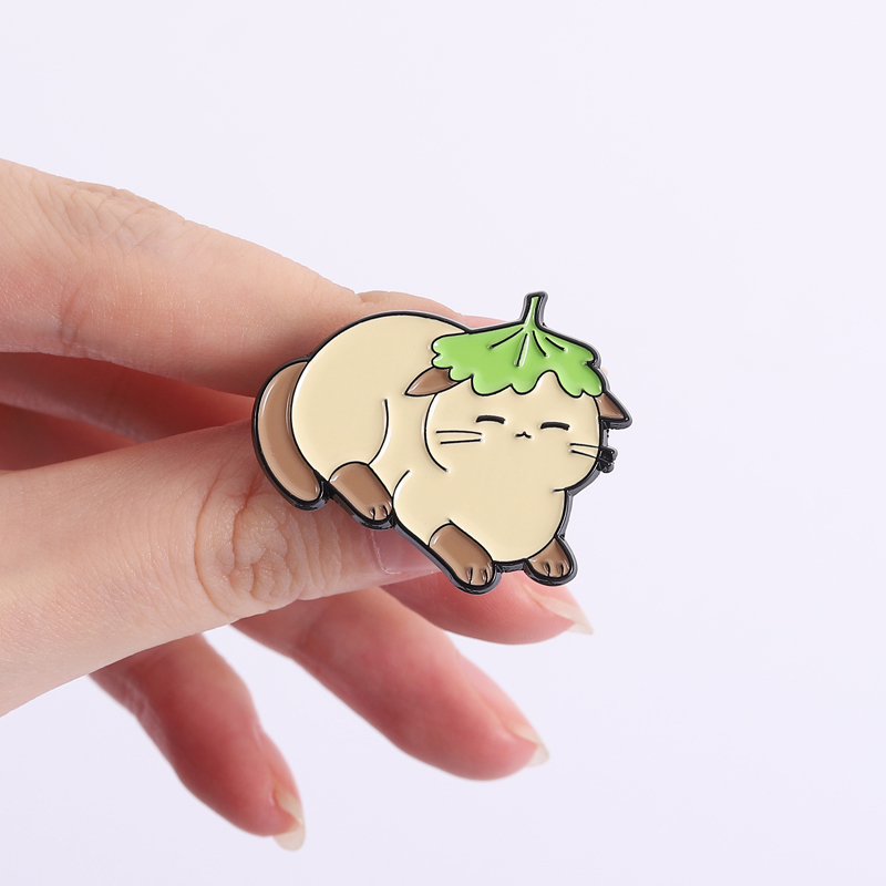 Flowers Leaf Hat Enamel Pins C - Flower Frog Pin review and price
