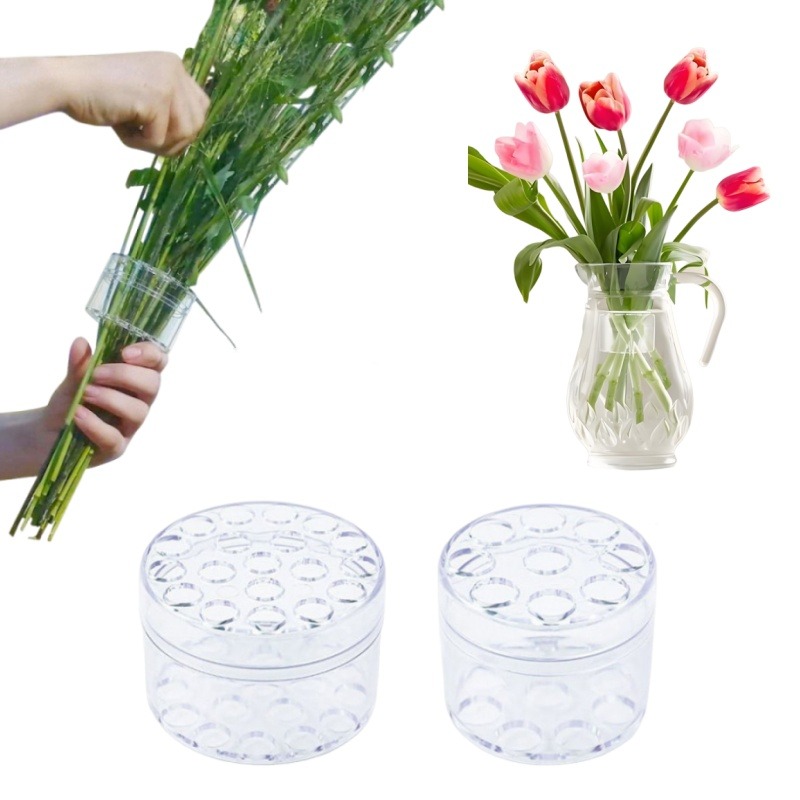 Spiral Stem Holder Sturdy Clea - Florist Supply Bulk review and price