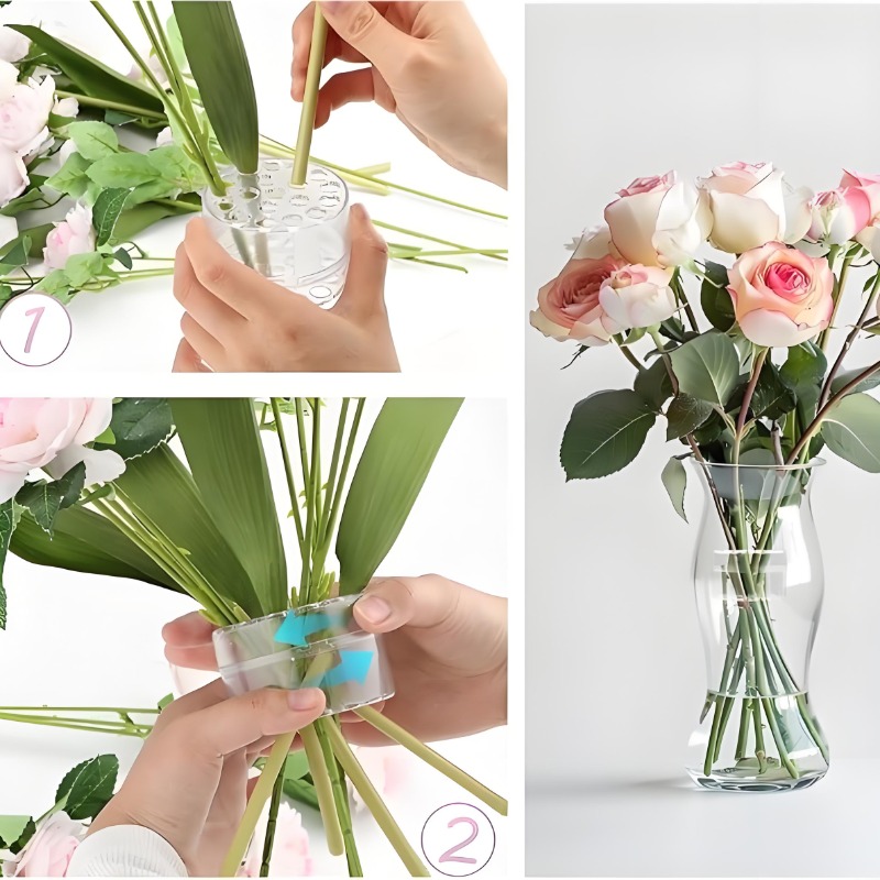 Spiral Stem Holder Sturdy Clea - Florist Supply Bulk review and price